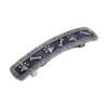 1928 Jewelry Paws And Bones Sapphire Blue Enamel 3.62 Inch Hair Barrette Clip For Women, (1 Pcs) view 1