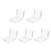 minkissy 10pcs Small Empty Eyeshadow Cases Practical Highlighter Storage Boxes for Makeup Travel Diy Lipstick and Blush Containers and Portable Cosmetic Organizers view 4