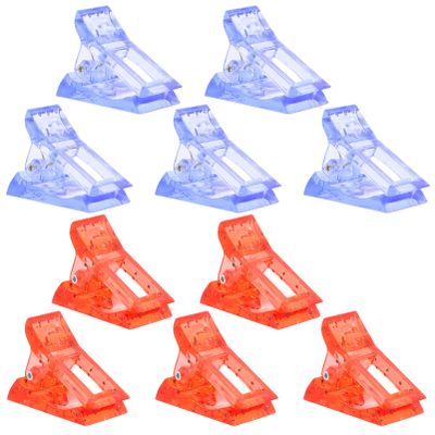 Beaupretty 24pcs Nail Extension Clips Nail Tip Clamps for Creation Professional Manicure Tool