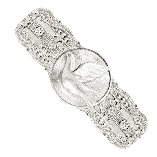 1928 Jewelry Women's Peace Dove Hair Barrette, (1 Pcs)