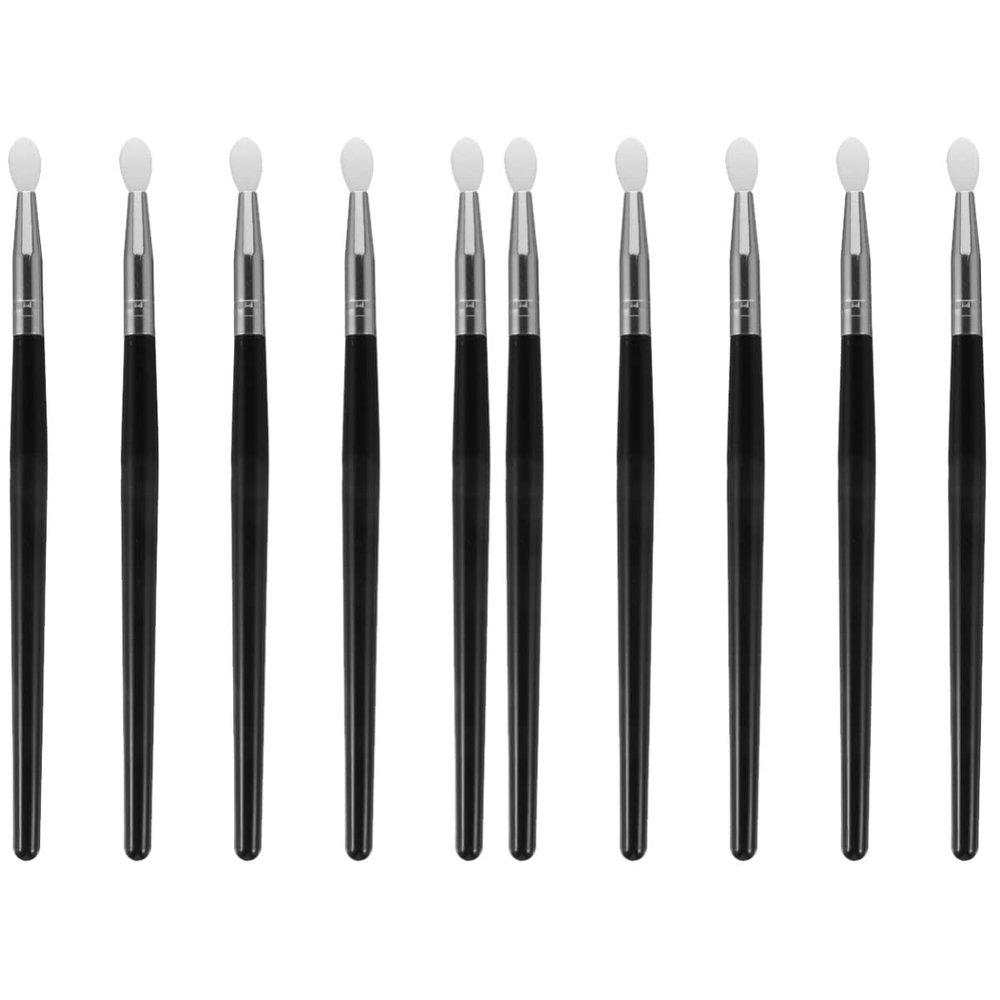 Beaupretty 10pcs Silicone Lipstick Applicator Brush Makeup Lip Mask Tool Easy to Carry for Cosmetics