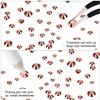 4240Pcs Rosegold Flatback Rhinestones 6 Sizes Crystal Diamonds for Nail Art Crafts Clothes Shoes with Tweezers and Picking Pen view 3