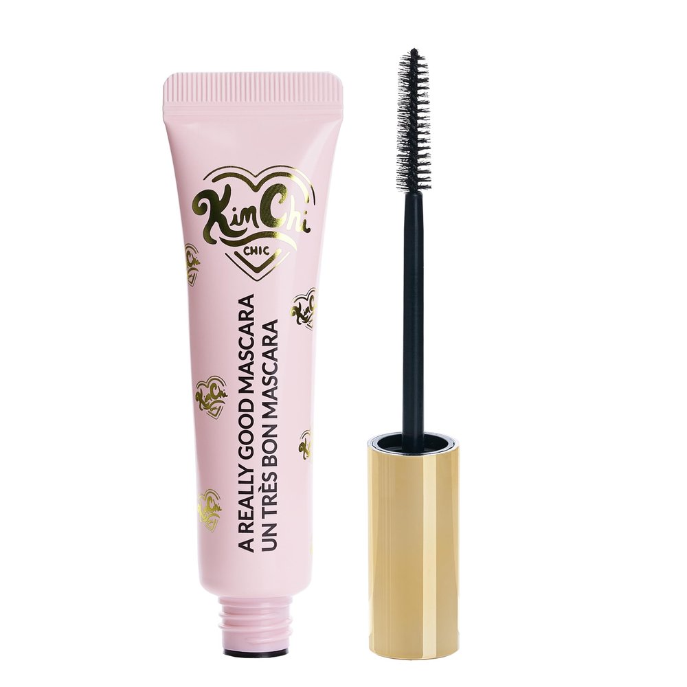 KimChi Chic Beauty A Really Good Mascara, Volumizing & Lengthening Formula, All-Day Wear with Vitamin E, Cruelty Free and Paraben Free, Black, 01-Volume & Lengthening