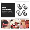 Beaupretty 20 pcs Practical Sample Travel Girls Diy Lipstick Plates Sub Pigment Eyeshadow Storage Case Balms for Black Containers Eye Women Cases Cosmetics Grid Lip Shadow Organizers view 2