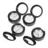 Beaupretty 20 pcs Practical Sample Travel Girls Diy Lipstick Plates Sub Pigment Eyeshadow Storage Case Balms for Black Containers Eye Women Cases Cosmetics Grid Lip Shadow Organizers view 3