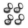 Beaupretty 20 pcs Practical Sample Travel Girls Diy Lipstick Plates Sub Pigment Eyeshadow Storage Case Balms for Black Containers Eye Women Cases Cosmetics Grid Lip Shadow Organizers view 4