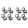 Beaupretty 8 Pcs Eye Shadow Box Eye Shadow Tray Cosmetics Container Empty Lipstick Boxes Makeup Organizer Container Empty Eyeshadow Lipstick Case Blusher Tray Multi-grid Storage Container view 1
