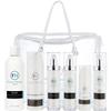 Rachel Moayer Perfecting Skincare Kit for Normal to Oily Skin, Cleanser, 2.5% Benzoyl Peroxide Scrub, Vitamin C Serum, 12% Face Gel, 10% Acne Care Gel, Recovery Cream & Anti Aging Skin Care Kit view 1