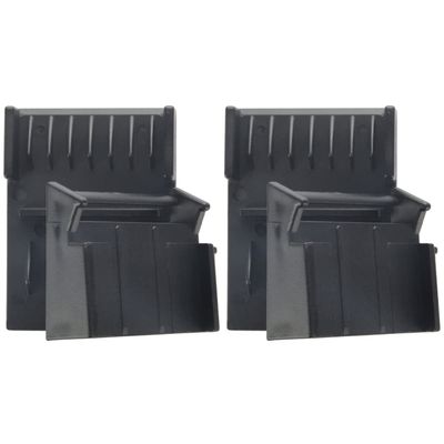 KALLORY 2pcs Plastic Hair Clipper Comb Guard Hair Trimmer Guide Comb Durable Accessories for Salon and Home for Grooming and Styling Needs
