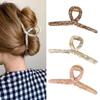 Big Butterfly Hair Accessories - 4.7" Acetate & Metal Clips for Women's Long, Thick Hair - 3 Pcs view 1