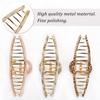 Big Butterfly Hair Accessories - 4.7" Acetate & Metal Clips for Women's Long, Thick Hair - 3 Pcs view 4