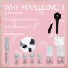 2025 4in1 Lash Lift and Brow Lamination Kit with Long-Lasting Black Color for 6-8 Weeks, Eyelash & Eyebrow Perm DIY Professional Kit,Easy to Use at Home & Salon view 3