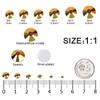 4240Pcs Gold Flatback Rhinestones 6 Sizes Crystal Diamonds for Nail Art Crafts Clothes Shoes with Tweezers and Picking Pen view 2