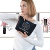 LEVLO Music Band Cosmetic Make Up Bag Star Moon Sun Lover Gift You'Re a Sky Full Of Stars Make Up Zipper Bag (Full Of Stars Black) view 3