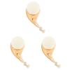 KALLORY 3pcs face Brush Wood Facial Brush Home Facial face Massager Nose Scrubber Tool exfoliator Scrubber Pore Cleansing Dropshipping Wooden Blackhead view 1