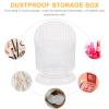 DECHOUS Makeup Brush Storage Box Makeup Brush Holder Stationery Pot Pencil Container view 4