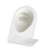 CHUANCI 8PCS/Lot White Color Soft Silicone Flexible Nose Navel Model For Piercing Human Mouth Eye Tongue Model Simulation For Jewelry Display Teaching tool view 4