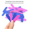 100pcs Mini Nail File Buffer Double Side Nail Polish File Block Strips Nail Art Supplies for Beauty Salon 5cm (2 * 0.5 inches) view 3