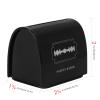 Linkidea 4 Pack Razor Blade Disposal Container, Safety Razor Blade Bank, Safe Razor Metal Disposal Case for Storing Used Wasted Blades (Black) view 3