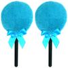Beaupretty 2pcs Powder Puff Miss Dry Puff Long Hair Soft view 1