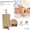 Electric Bottle Warmer with One 9.13 Fl.oz Plastic Bottling Oil Gel Cream Warmer for for Salon Preheat Before Massage Elitzia ETOH843NB (Square Natural Color) view 2