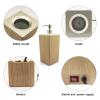 Electric Bottle Warmer with One 9.13 Fl.oz Plastic Bottling Oil Gel Cream Warmer for for Salon Preheat Before Massage Elitzia ETOH843NB (Square Natural Color) view 4