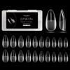 modelones Gel Top Coat and Base Coat Set 500Pcs Medium Almond Nail Tips view 2