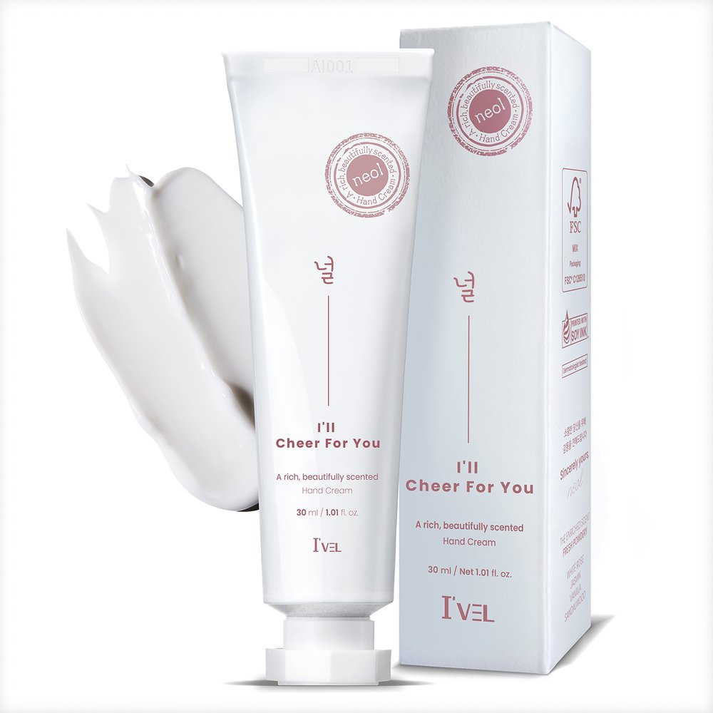 I'VEL NEOL_ Hand Cream (I'll cheer for you), Gift phrases and scents that fit the situation, quick absorption without stickiness, and moist hand cream, 1.01 Fl. Oz
