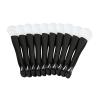 10pcs Mask Brush, Dual Sided with Spoon Soft Silicone Black Handle Mask Applicator Brush view 1