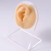 GatherTOOL 1PC Silicone Model Tattoo Puncture Practice Simulation Human Body Part Display Ear Nose Lip Navel Tongue Piercing Jewelry (Color : Skin Right Ear) view 1