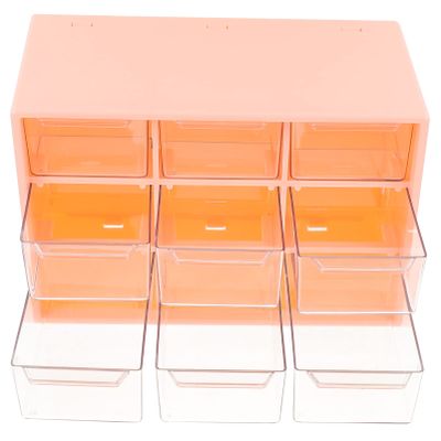 FOMIYES Style Storage Box Multi-Functional Jewelry and Cosmetics Organizer for Home Storage Design Capacity for Makeup and Accessories