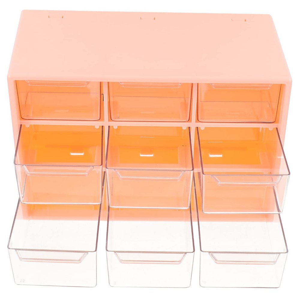 FOMIYES Style Storage Box Multi-Functional Jewelry and Cosmetics Organizer for Home Storage Design Capacity for Makeup and Accessories