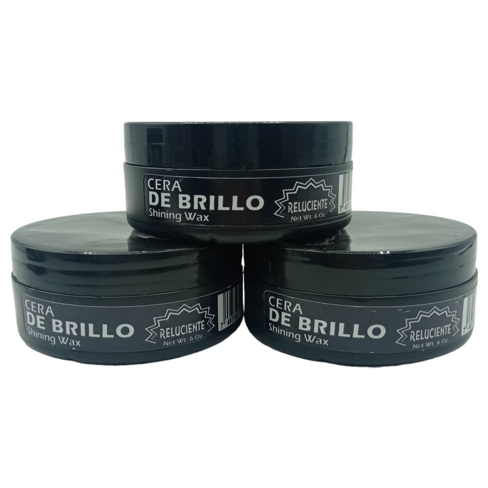 Reluciente - Set Of 3 - Shining Wax - provides shine - softens - nourishes - moisturizes - 6 Oz