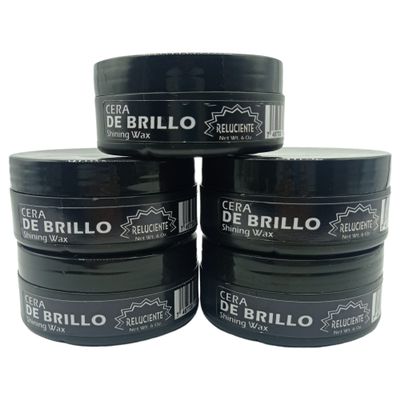 Reluciente - Set Of 5 - Shining Wax - provides shine - softens - nourishes - moisturizes - 6 Oz
