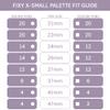 FIXY Extra Small Magnetic Makeup Palette | 4.8"x4.0" Clear-Top Organizer  Depot, Organize & Declutter Eyeshadow, Blush & More  Travel-Friendly, Customizable & Portable view 3