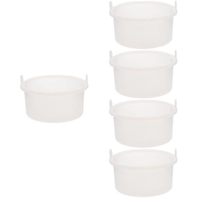 Beaupretty 5pcs Silicone Wax Melting Bowl - Inner Accessory for Wax Heater Nonstick Design for Easy Cleanup and Safe Material for Melting and Hair Removal