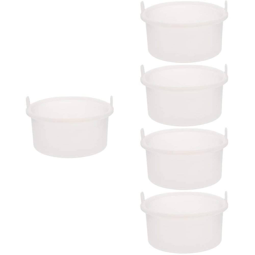 Beaupretty 5pcs Silicone Wax Melting Bowl - Inner Accessory for Wax Heater Nonstick Design for Easy Cleanup and Safe Material for Melting and Hair Removal