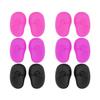 Beaupretty 12pairs Reusable Silicone Ear Protectors for Hairdressing Ear Covers for Dyeing and Treatment Fit for Home and Salon Use view 1