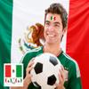 Mexican Flag Tattoos, 40Pcs Sports Body Face Waterproof Sweat Tattoos Stickers For Men Teenages Women(Mexico) view 2