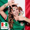 Mexican Flag Tattoos, 40Pcs Sports Body Face Waterproof Sweat Tattoos Stickers For Men Teenages Women(Mexico) view 3