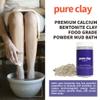 PURE CLAY Calcium Bentonite Clay Powder, 100% Natural Food Grade Organic, Bath and Body Mud Detox, Skin Soothing, Deep Pore Cleansing - 32 oz view 3