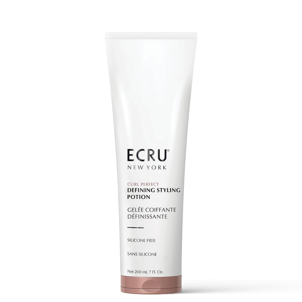 ECRU New York Curl Perfect Defining Styling Potion, Anti Frizz Curl Cream, Curly Hair Styling Cream, 7oz