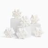 LA SALT CO Snowflake Crystal Bath Bomb - Silent Night, Aromatherapy for Bath or Shower Steamer, All-Natural, Handmade, Vegan, 5.4oz (Snowflake Pattern Will Vary - Single) view 1
