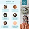 Bare Essentials Living - Clay Face Mask Brush (10 Pack, White) Dual Soft Silicone Face Mask Applicator Brush Tool, Great Facial Essentials, Moisturizer Applicator & Skincare Brush for Facials view 3