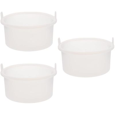 Beaupretty 3pcs Silicone Wax Melting Bowl - Inner Pot for Wax Heater Non-stick Design for Hair Removal and Candle Making Silicone Material Easy to Clean