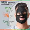 ORIGINAL DERMA BEAUTY 24PK Charcoal Facial Sheet Mask for Bearded Men - Purifying Vitamin Facial Mask Mens Skin Care Sheet Masks for Face Mens Skin Care Kit Bulk Face Masks Skincare view 3