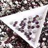 SS20 1440pcs Amethyst Flatback Crystal Non Hot Fix Rhinestones Glass Nail Art Rhinestonesfor DIY Garment Decoration view 2