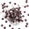 SS20 1440pcs Amethyst Flatback Crystal Non Hot Fix Rhinestones Glass Nail Art Rhinestonesfor DIY Garment Decoration view 3