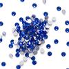 SS20 1440pcs Crystal Glass Light Sapphire Flatback Rhinestones Strass Stones Art and Crafts for Swimwear Clothing Garment Gym Suit Nail Art view 2