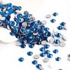 SS20 1440pcs New 5A Capri Blue Glass Stones Flatback Diamond Non Hot Fix Strass Crystal Rhinestones for Nail Art Garment Gym Suit view 4